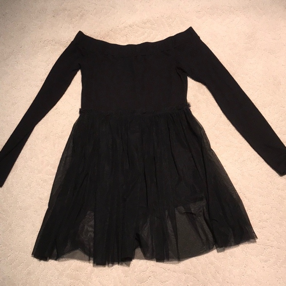 Forever 21 black mini dress